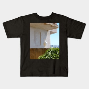 A Seagull in Corsica Kids T-Shirt